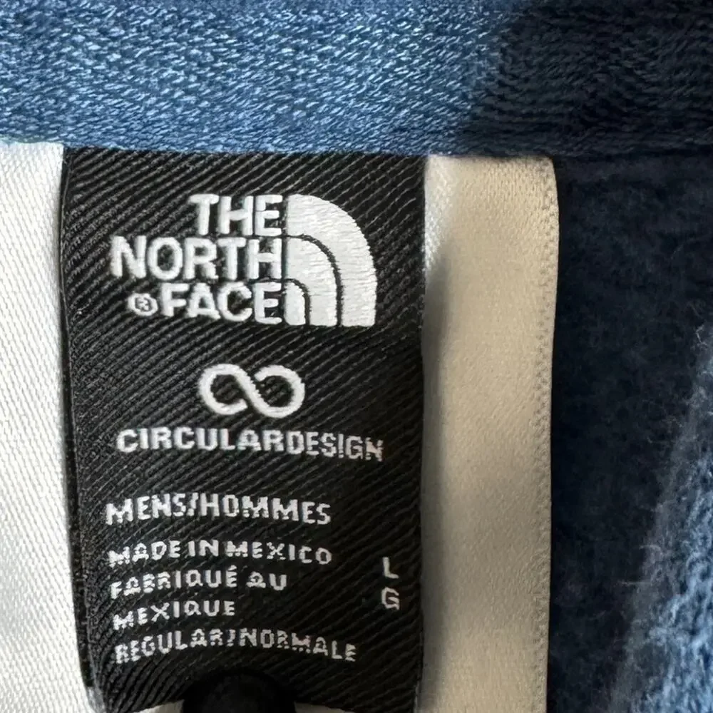 The North Face 80 20 Throwback Hoodie  Sweatshirt in Shady Blue Men's Size Large